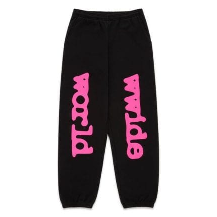 Sp5der Angel Number Sweatpants – Black Beluga