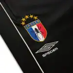 Sp5der Atlanta Track Pant with logo and emblem detail.