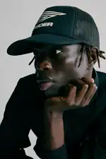 Pro Trucker Hat with Sp5der logo for style and sun protection.