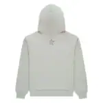 Hooded sweatshirt with subtle tonal design, perfect for streetwear style.